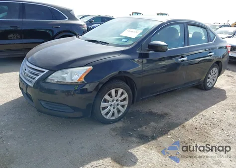 2013 Nissan Sentra S z USA, uszkodzony, nr VIN 3N1AB7AP4DL611955